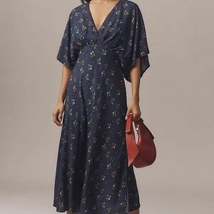 BL-NK ELETTRA SHORT-SLEEVE MIDI DRESS